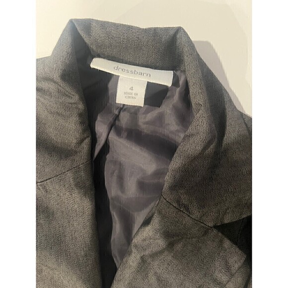 Barn Women Dress suit Blazer jacket in grey size 4 - Picture 6 of 7